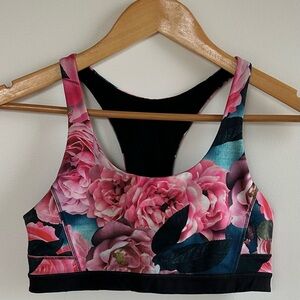 Lululemon Secret Garden Top Speed Sports Bra Size 6